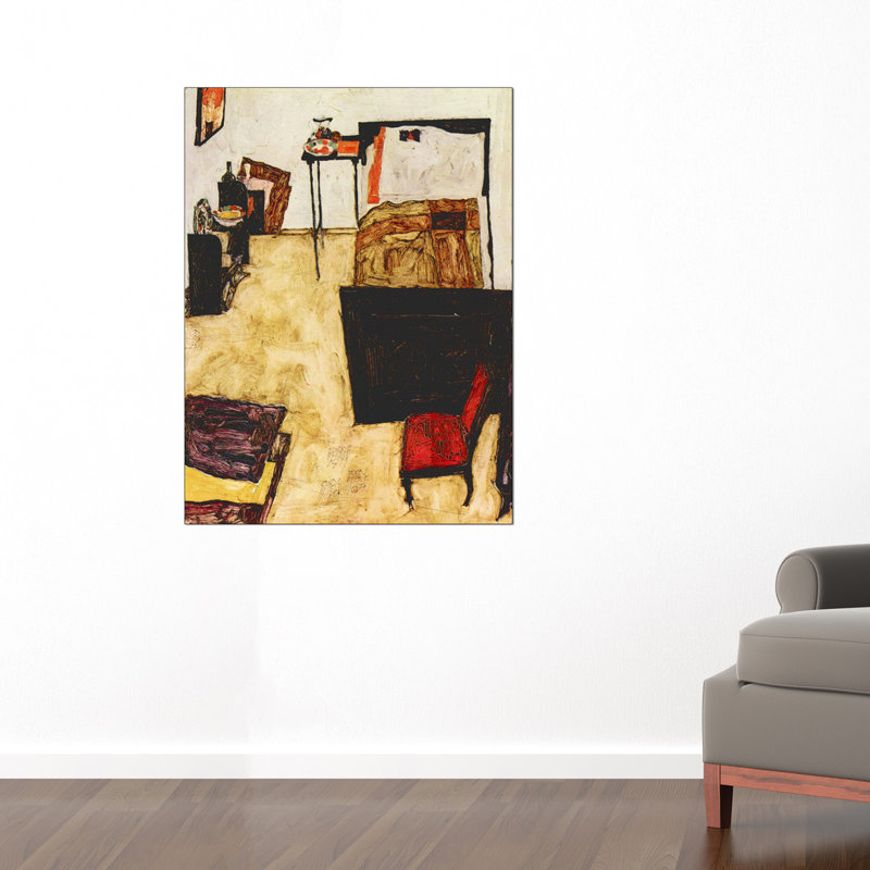 Egon Schiele - Wrapped Canvas Painting, 120cm H x 90cm W x 1.8cm D