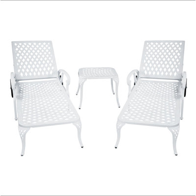Aluminium Cast Lounge Chair 1Pcs
