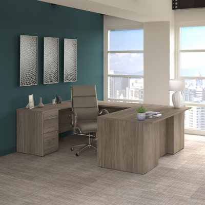 Office 500 2 Piece Executive Desk Office Set
