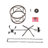 Ifill 4-Light Dimmable Drum Chandelier