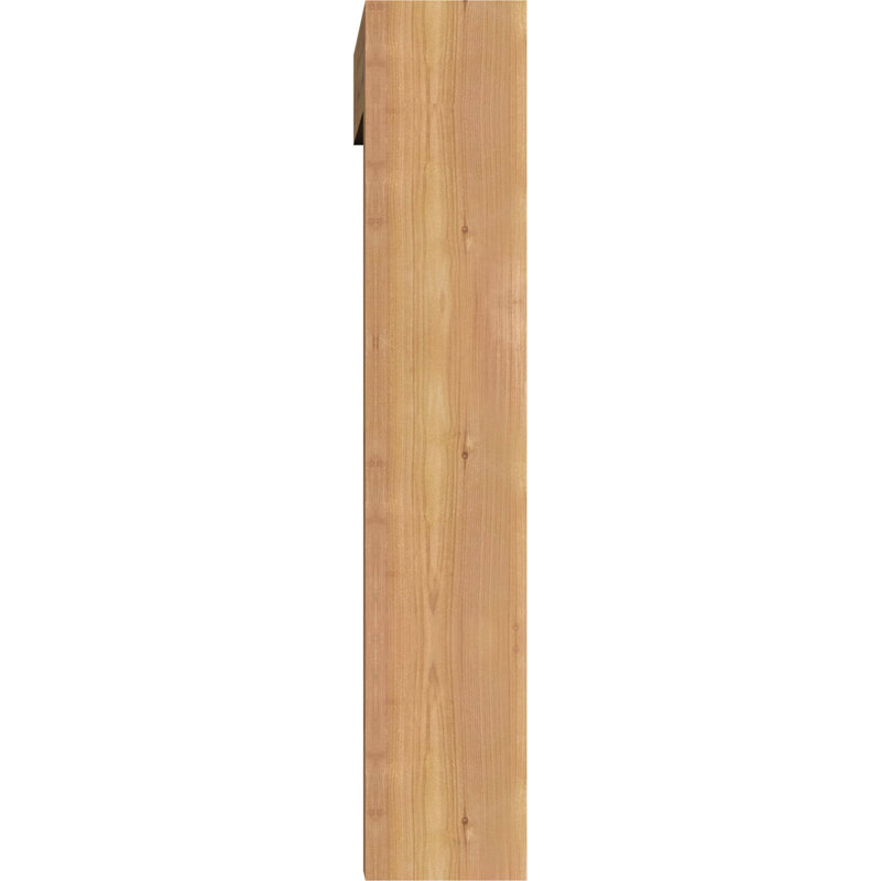 Support Funston Block avec support décalé, 30 x 22, Cèdre rouge occidental de l 5 1/2 po (lisse)