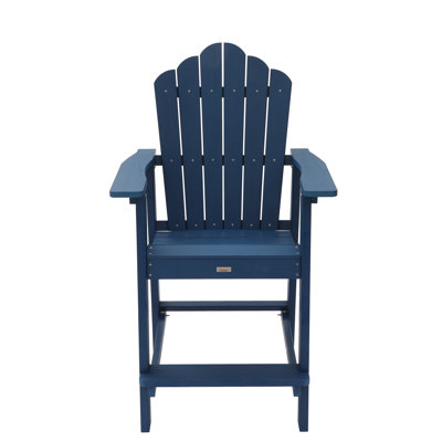 Sandra Plastic Adirondack Chair Weather Resistant Outdoor Chair by Dovecove