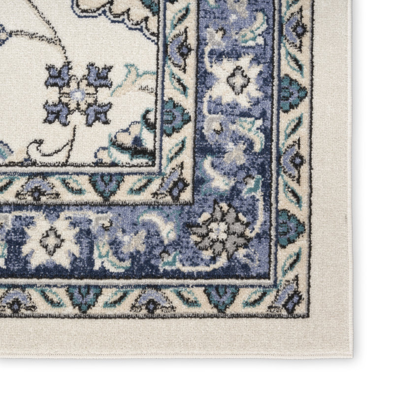 Arisa Floral Indoor / Outdoor Rug, Rectangle 9' x 12'