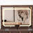 39 Inch Retro Bohemian Style Vanity Desk With Mirror, LED Lights, And Storage, Perfect For Makeup And Small Spaces