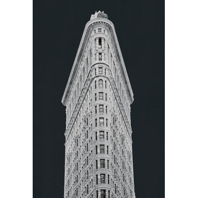 " Flatiron Building On Black "
