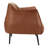 Rankins Oversized Faux Leather Barrel Chair-833248421