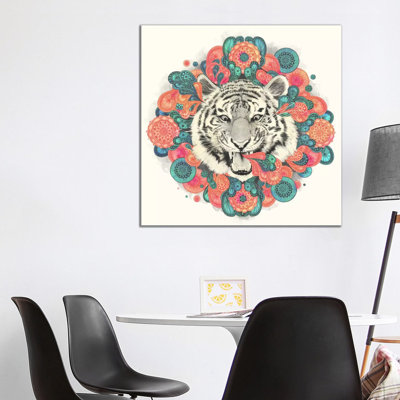 Bengal Mandala by Laura Graves - Wrapped Canvas Print
