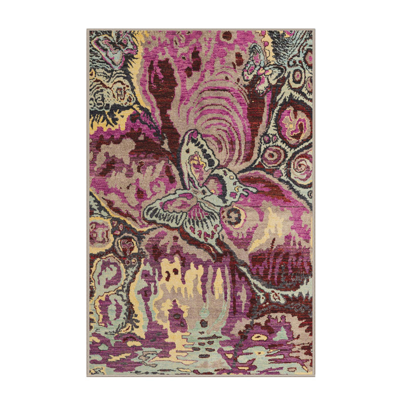 Crotzer Abstract Indoor Rug, Rectangle 8' x 10'