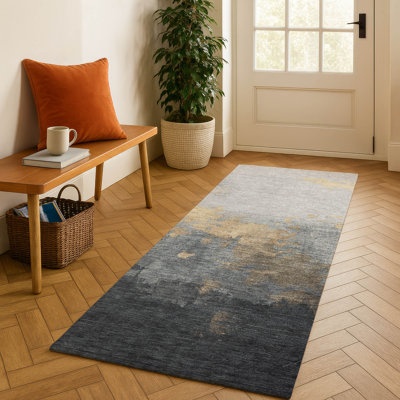 Premium Machine Washable Bennette AMF1881 Modern Rug