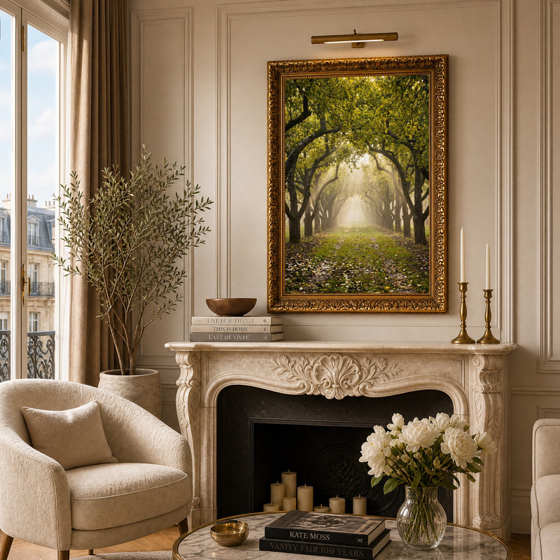 Art mural sur toile Sunlit, H 24 po x l 16 po
