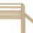 Twin Loft Bed With Slide, Wood Low Loft Bed Frame, Lower Storage Space-107426428