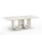 Louise 86.5 Rectangular Dining Table