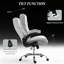 Chaise de bureau à haut dossier, conception ergonomique réglable pour la maison et le bureau