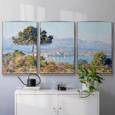 «View of Antibes from the Notre», reproduction sur toile flottante