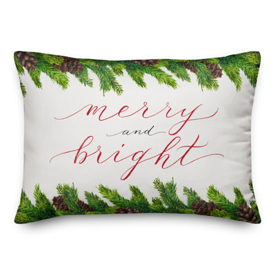  Coussin Merry and Bright