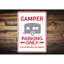 Enseigne en aluminium Camper-58202459