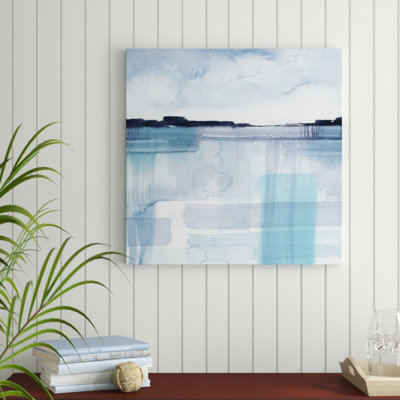 Beryl Boundaries II by Grace Popp - Wrapped Canvas Painting
