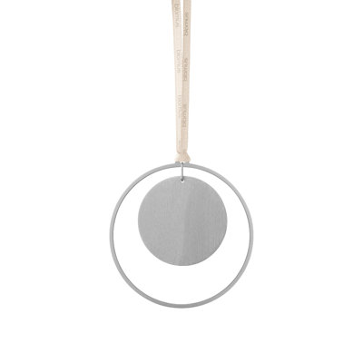 KITAI Modern Silver Ornament with Ring