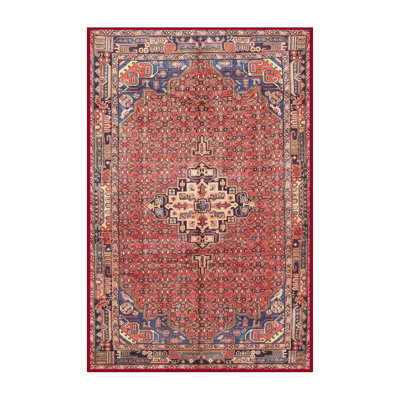 Tapis de style oriental rouge