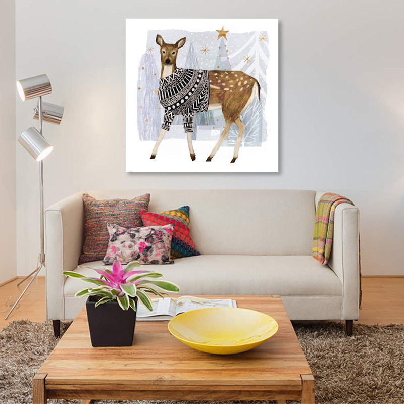 « confortables superficie iii », impression sur toile, H 12 po x l 12 po x P 0,75 po, Toile tendue
