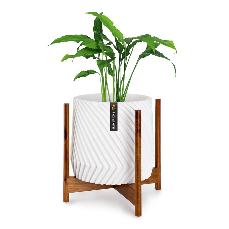 Wood Plant Holder