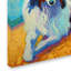 « collie », reproduction sur toile tendue-21935572