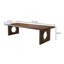 Tables de conférence simples en bois massif brun foncé-661763927
