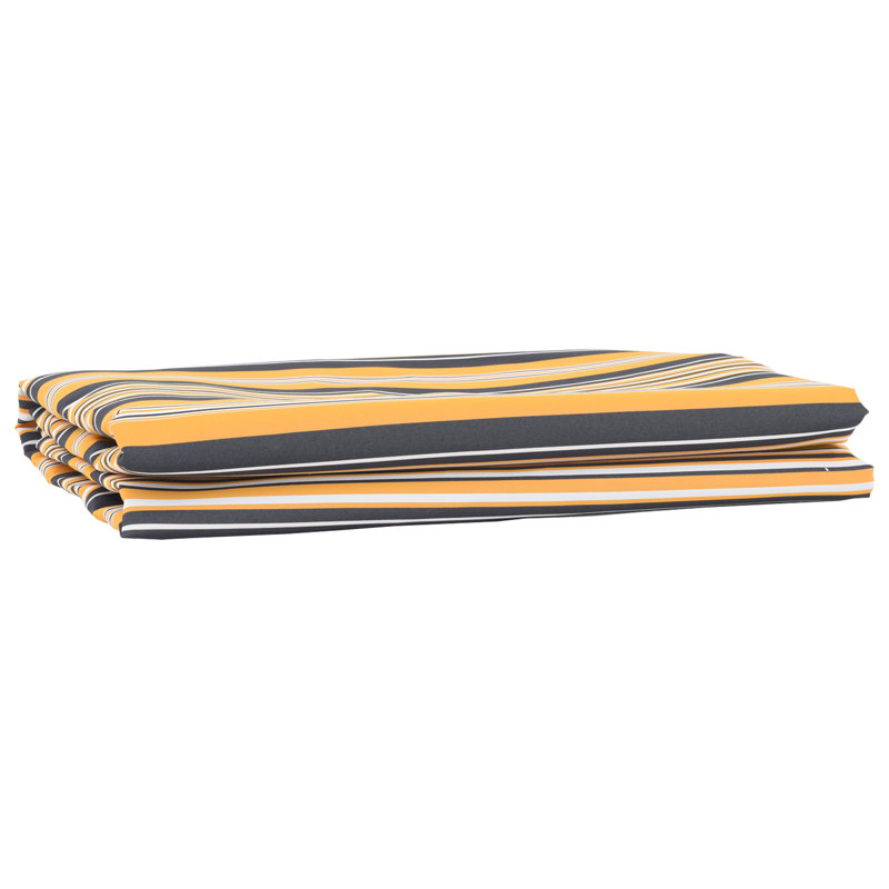 House Of Hampton Retractable Patio Awning, 1000 cm W x 160 cm D, Yellow