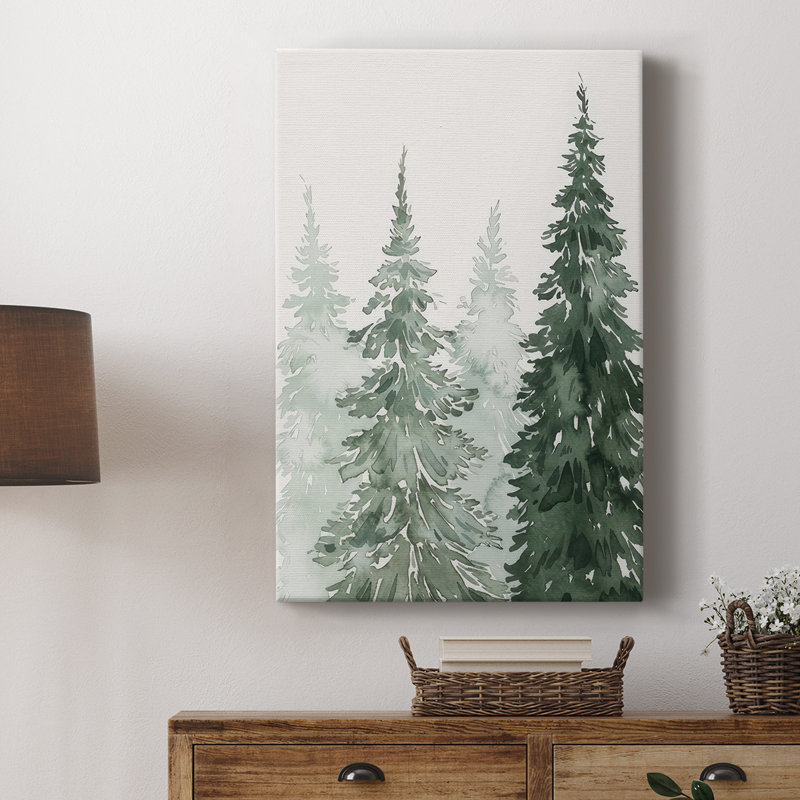 Hiver lavé taillis I - galerie Cavas sur mesure, H 27 po x l 18 po