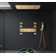 Brushed Gold Spa LED -LCD Control Display 5 Function Completed Shower System 23"x15'