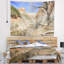 Paysage, montagne de roches rouges dans la tapisserie du parc Zion-28491840