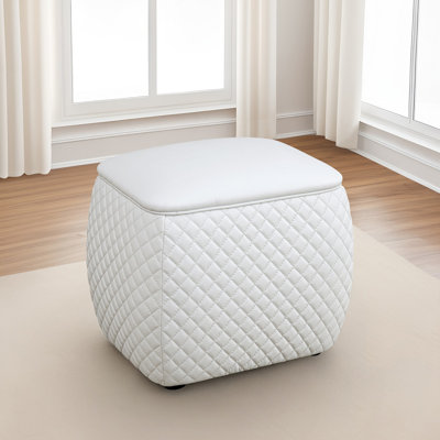 Small Ottoman Scratch Square Low Stool For Living Room, Living Room And Bedroom by Ivy Bronx