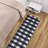 Non-Slip Checkered Plaid Area Rug For Living Room, Hallway Runner, Entryway Rug, Black/Gray/White-1464549459
