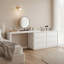 Meuble-lavabo extensible 63 po à 94,5 po avec 6 tiroirs