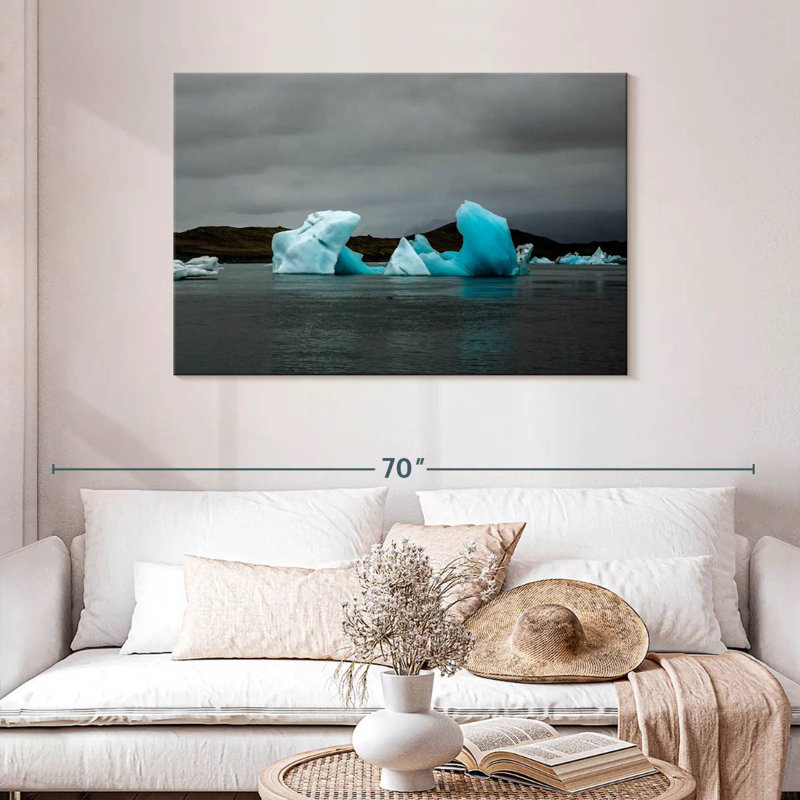 Alvord Floating Glaciers, 30" H x 45" W