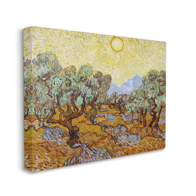 "Olive Trees Van Gogh", art mural sur toile par One1000paintings