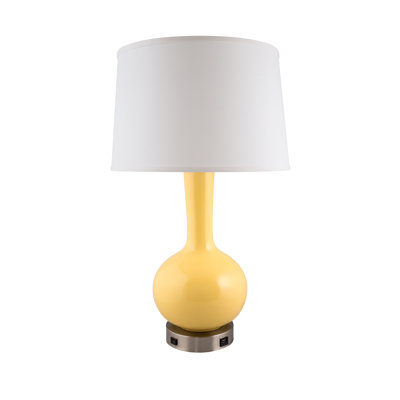 Saige Ceramic USB Table Lamp