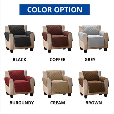 Housse pour canapé à coussin de boîte matelassé imperméable Demonte