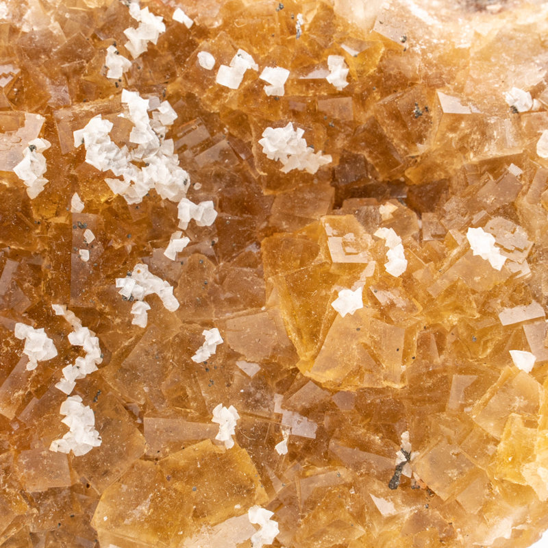 Yellow Fluorite From Moscona Mine, Villabona District, Asturias, Spain