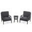 Ensemble de patio d'extérieur pour deux personnes en teck avec coussins et table d'appoint Louque-1134632404-1134632409