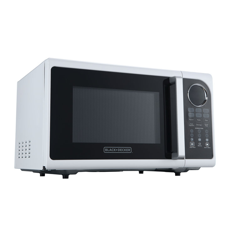 black and decker 9 cu microwave