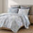 3-Piece King/Cal King Quilt Mini Set,Blue