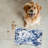 Indigo Geos - 1 Piece Bone Shape Feeding Mat