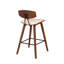Tabouret de bar en bois massif Ozgur