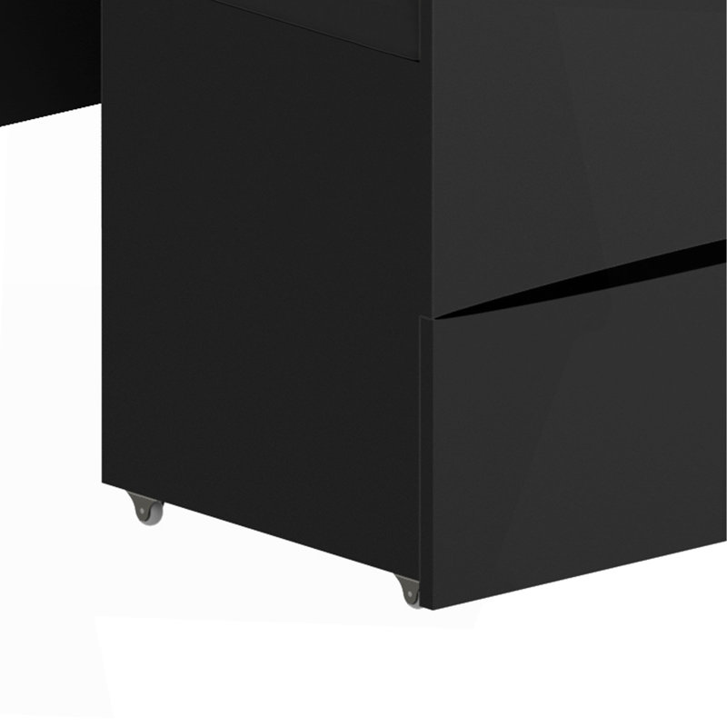 Stylish Dressing Table With LED, Ample Storage, And Removable Stool For Bedroom Or Dressing Room.