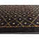 Tapis noir / crème à motif géométrique Sturbridge