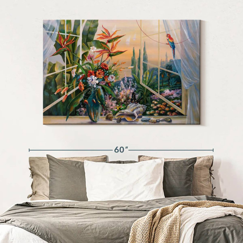 Lilie Window, 34" H x 51" W