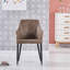 Set Of 6 Lehmann Upholstered Dining Chair | Armchair | Metal Legs-943166159