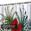 Rideau de douche imperméable Tropical Bouquet Vintage Hibiscus-991386352