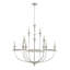 Lustre classique / traditionnel à 12 lumières de 40,2 po de style bougie Emery-1761323186